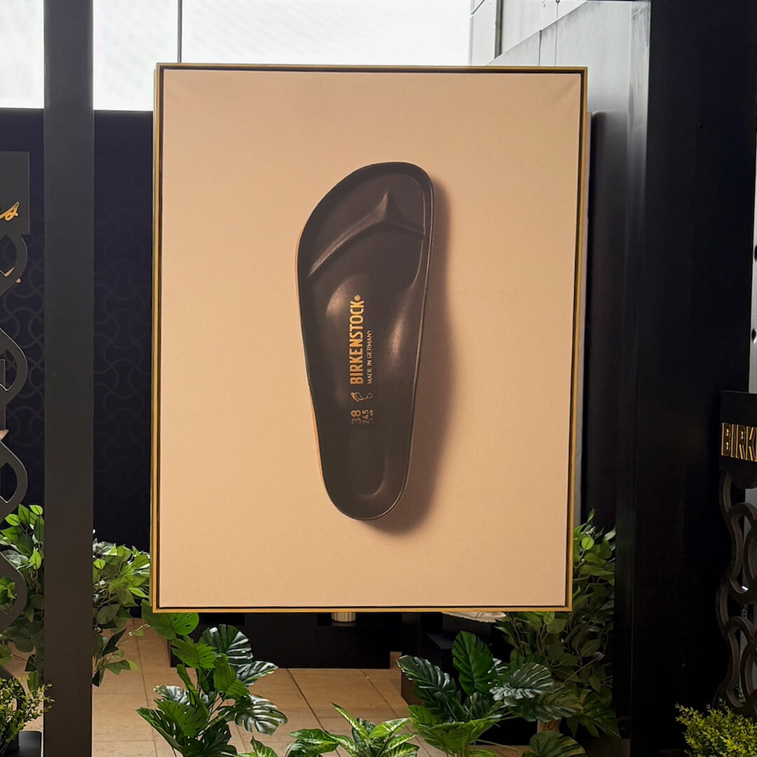 Birkenstock Browns activation detail